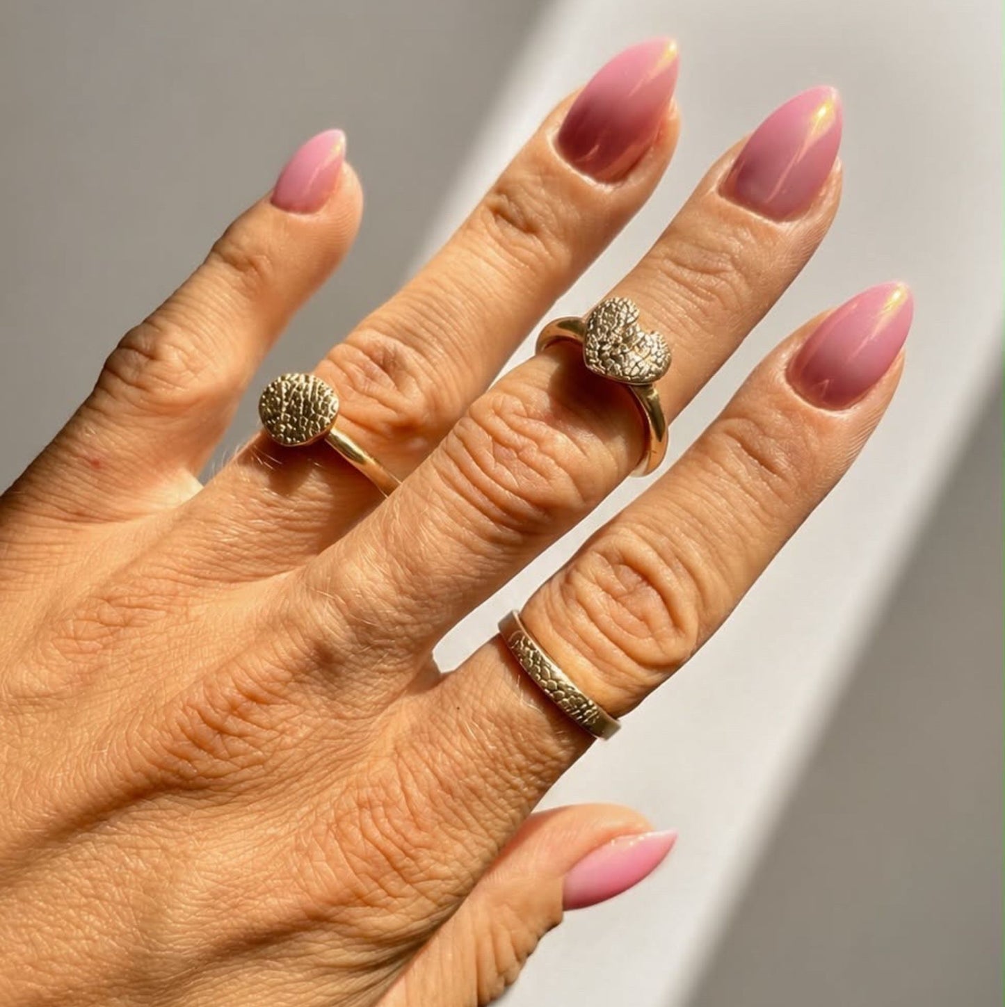 Ray— Ring met dierenafdruk (kopie)