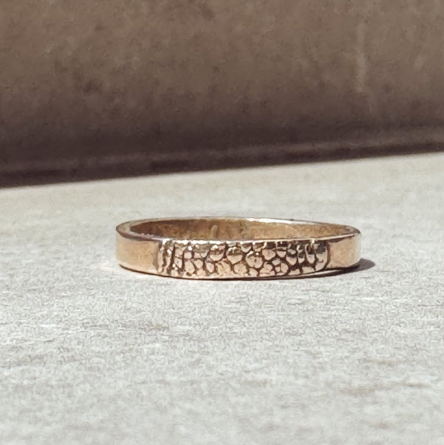 Ray— Ring met dierenafdruk (kopie)