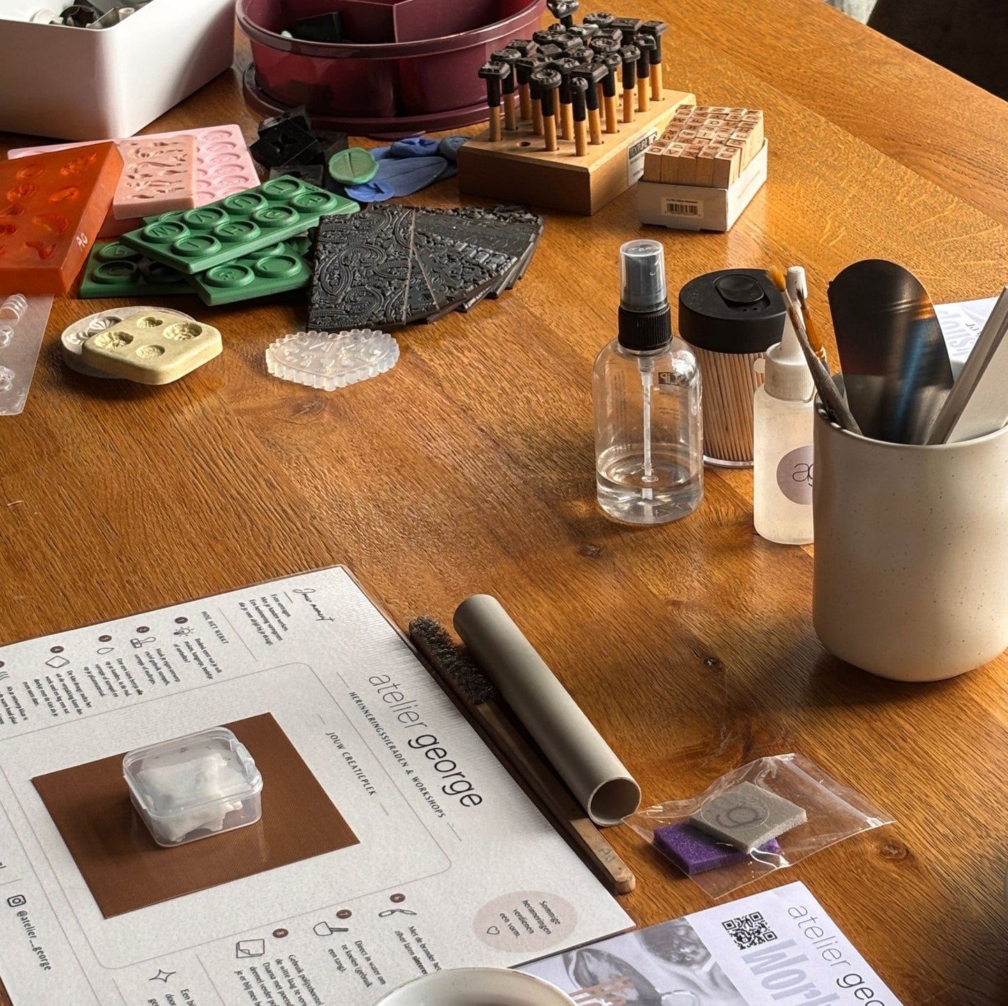 Groepsworkshop zilverklei
