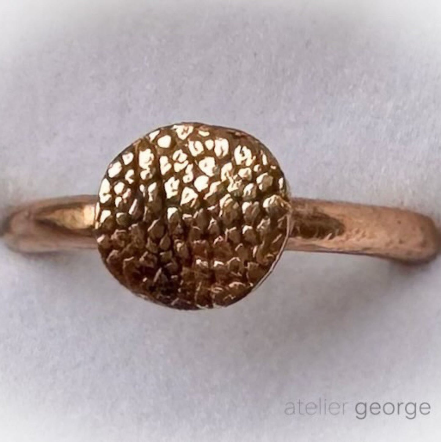 Moon— Ring met dierenafdruk