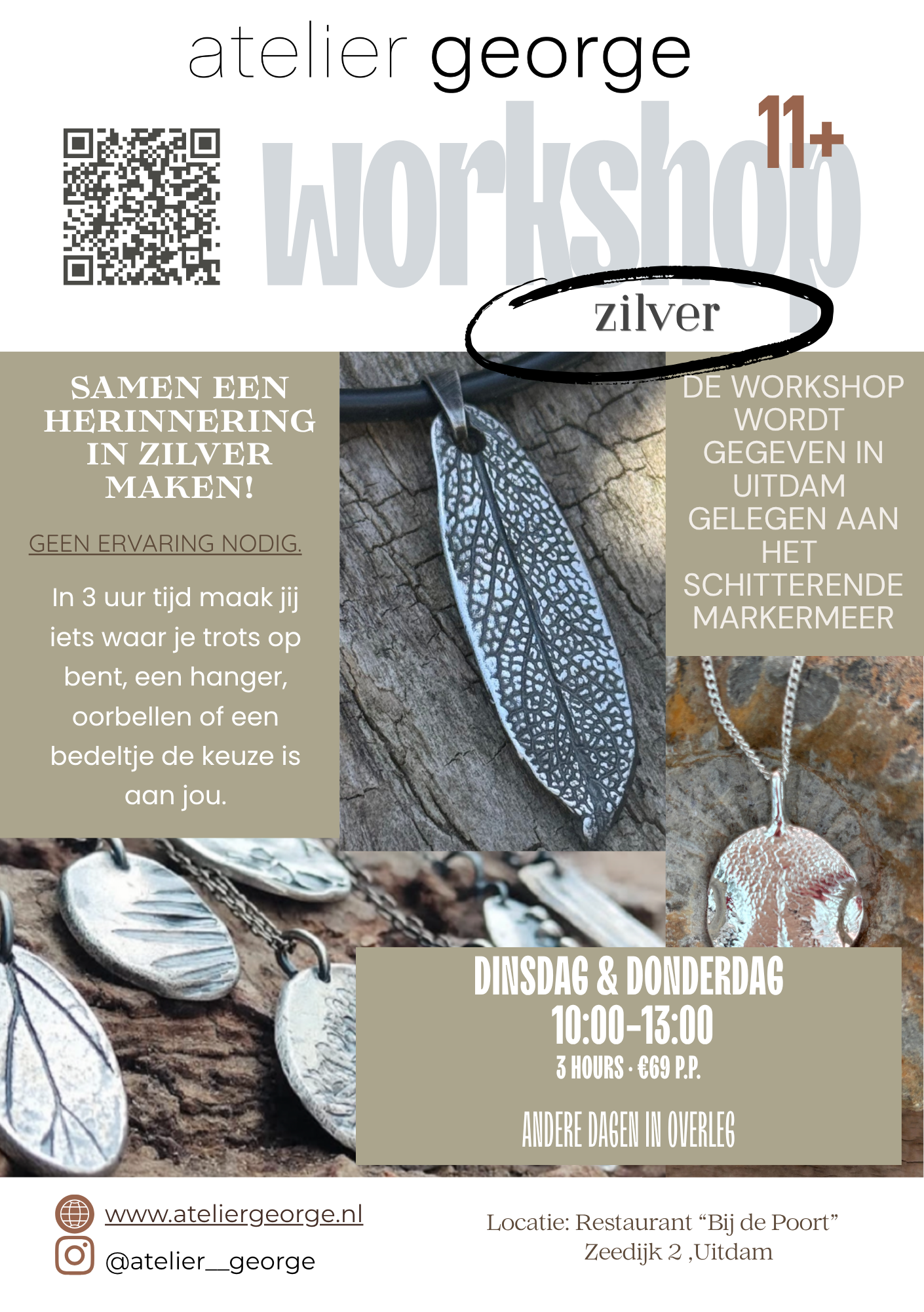 Workshop Zilverklei — Europarcs Uitdam