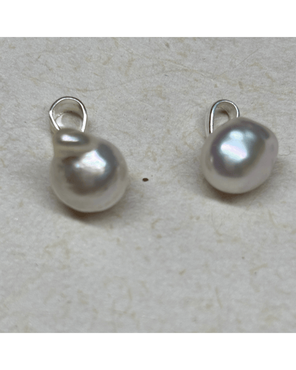 Japanse parels met hangeroog in zilver
