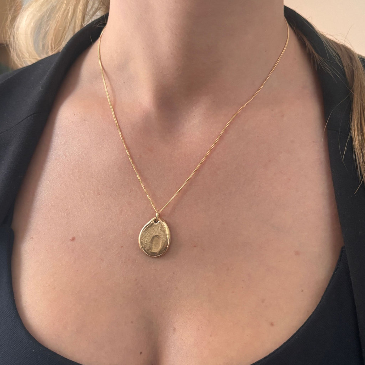 Baby – ovale hanger van moeder en kind