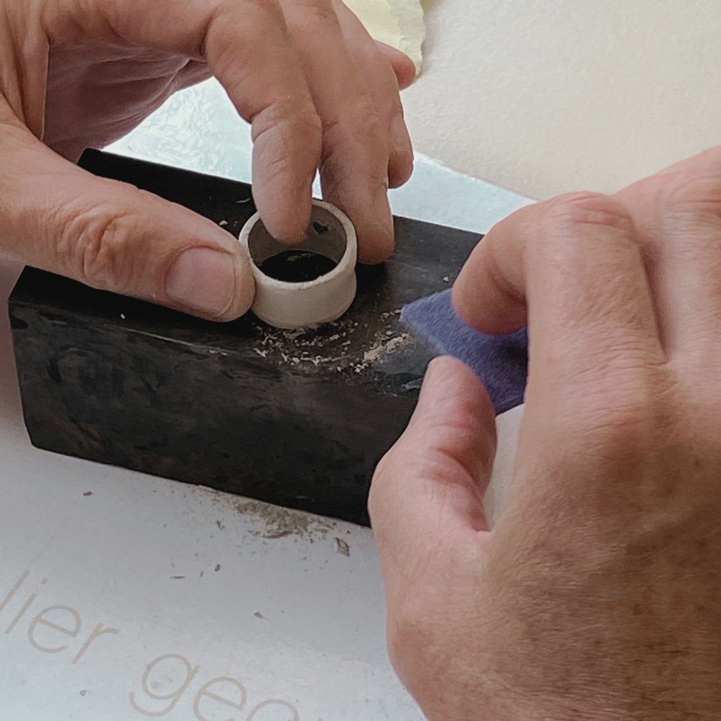 Groepsworkshop zilverklei